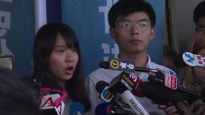 activistas-democracia-Hong-Kong-Joshua-Wong-Agnes-Chow