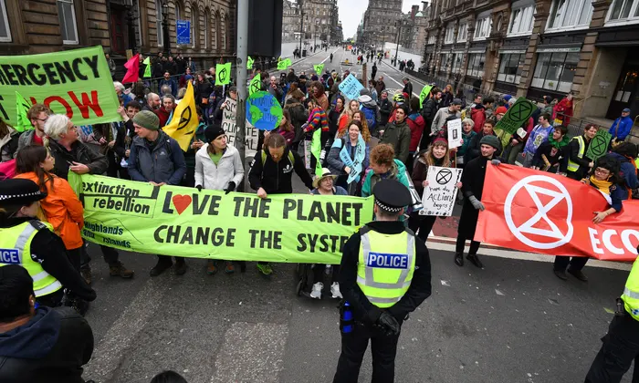 Las-protestas-Extinction-Rebellion-cambio-climático-calentamiento-global-