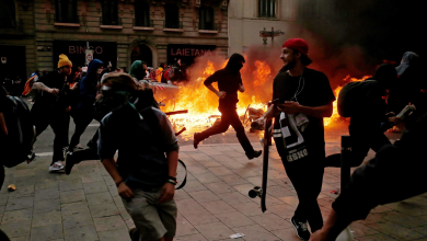 Photo of Partido de fútbol se interrumpe por protesta separatista
