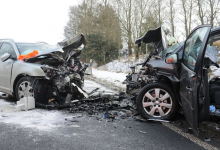 Photo of Dashcam filmó un posible accidente cuando un vehículo pierde el control