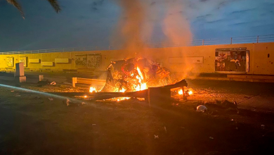 Photo of Peligro en el aeropuerto de Bagdad por ataque de misiles