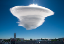Photo of ¿Una nube o un platillo volador alienígena?