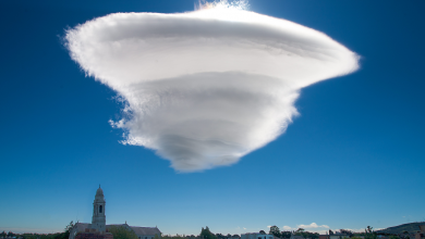Photo of ¿Una nube o un platillo volador alienígena?