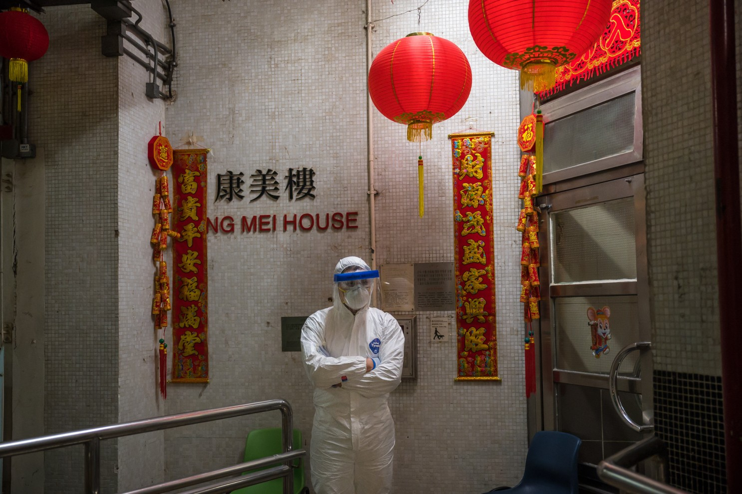 El-sistema-de-drenaje-coronavirus-china-Hong-Mei-house-residencia-