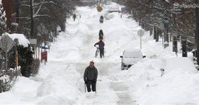 Tormenta de nieve en Estados Unidos