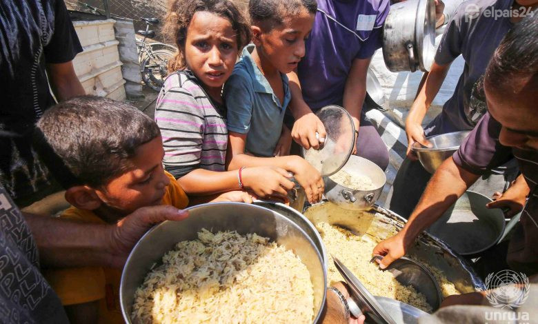 La ONU advierte que la hambruna ya está ocurriendo en Gaza,