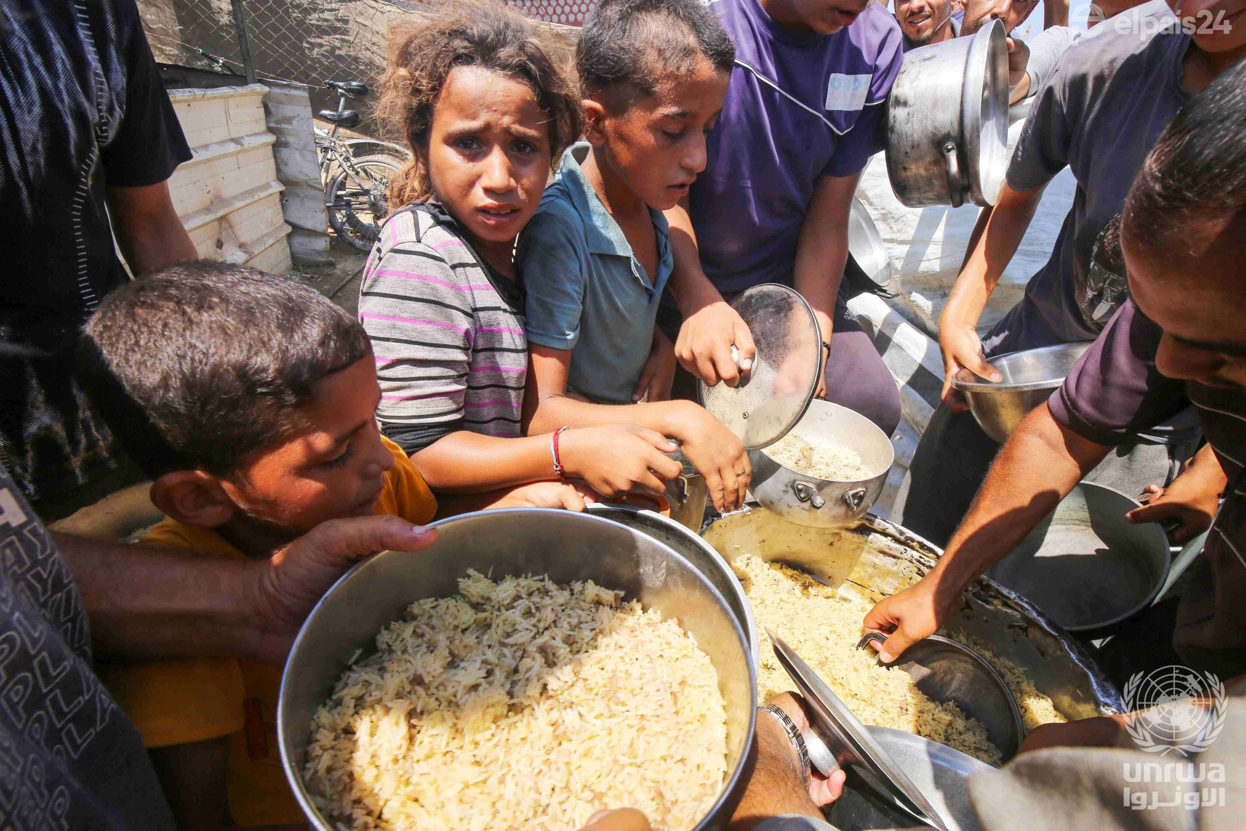 La ONU advierte que la hambruna ya está ocurriendo en Gaza,