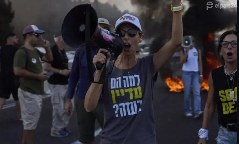 Bloqueo y protestas en Tel Aviv