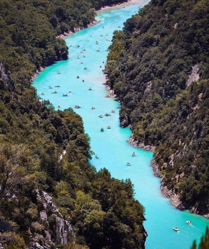 Gargantas del Verdon en la Provenza francesa