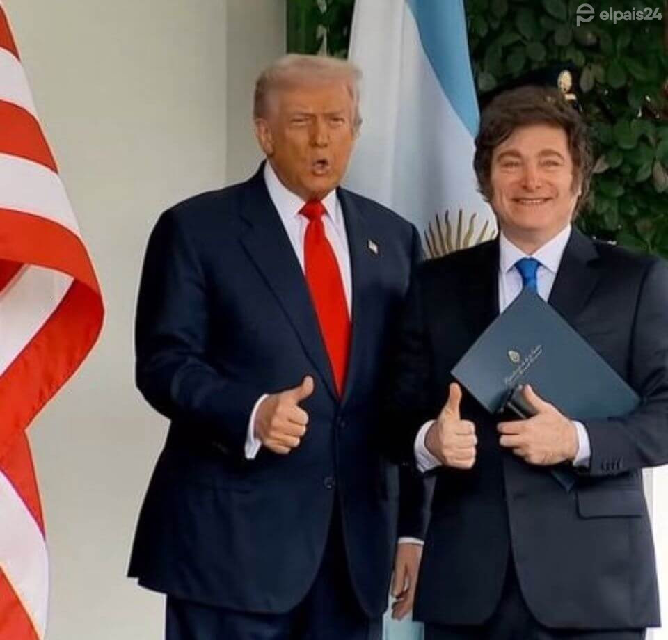 Visita del presidente argentino a la Casa Blanca