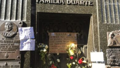 Tumba de Eva Perón en Recoleta